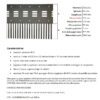 Parapassero tdm per fotovoltaico in alluminio con 2 ganci di fissaggio H 21,4 cm - immagine 3