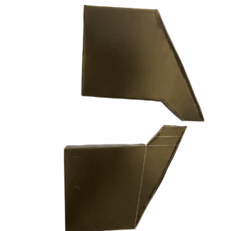 Testata – Tappo di Chiusura per Gronda Quadra SV 40 cm Colore TDM – Destra o Sinistra