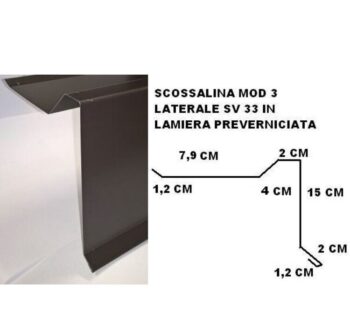 Scossalina Grondaia Laterale Sv 33 Tdm Pezzo Da Mt 2
