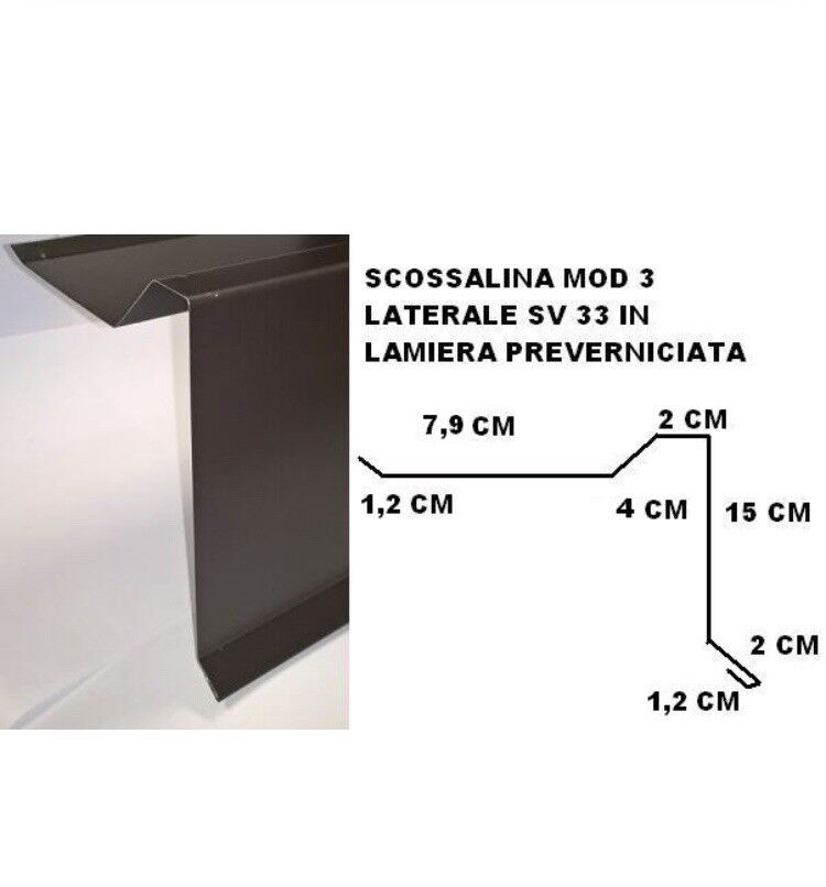 Scossalina Grondaia Laterale Sv 33 Tdm Pezzo Da Mt 2