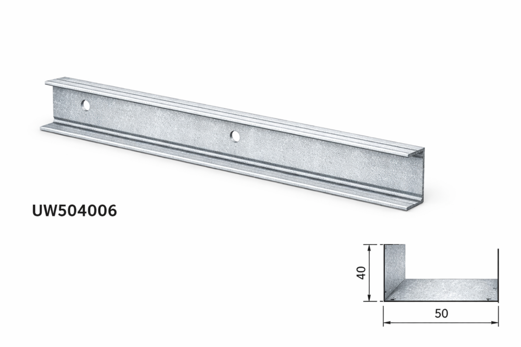 Guide a U per pareti